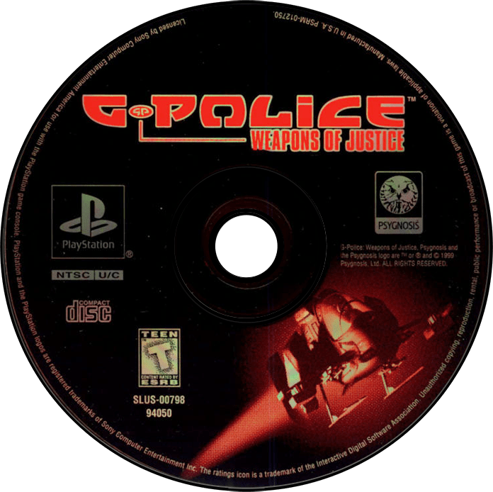 G-Police Weapons of Justice media 5 for Playstation